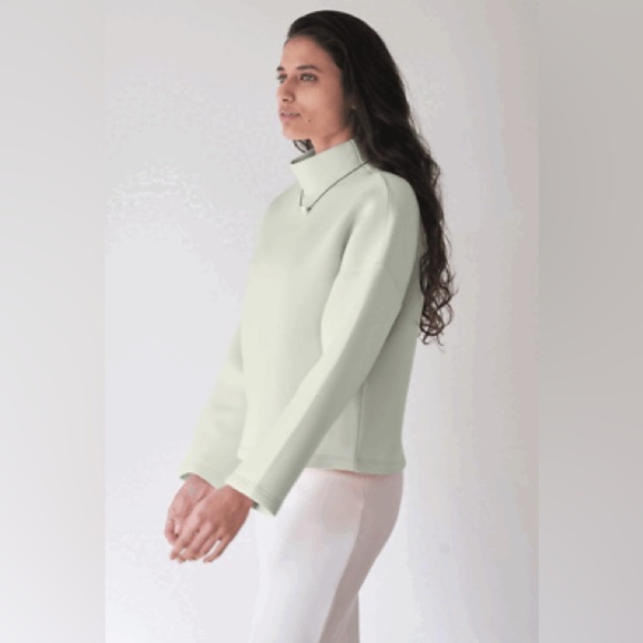 Leze the Label Maya Turtleneck, Matcha, size XL - Picture 2 of 10